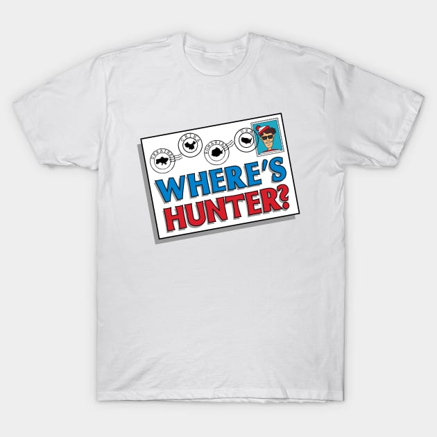 Wheres Hunter Biden funny trump saying T-Shirt by RedPillNation